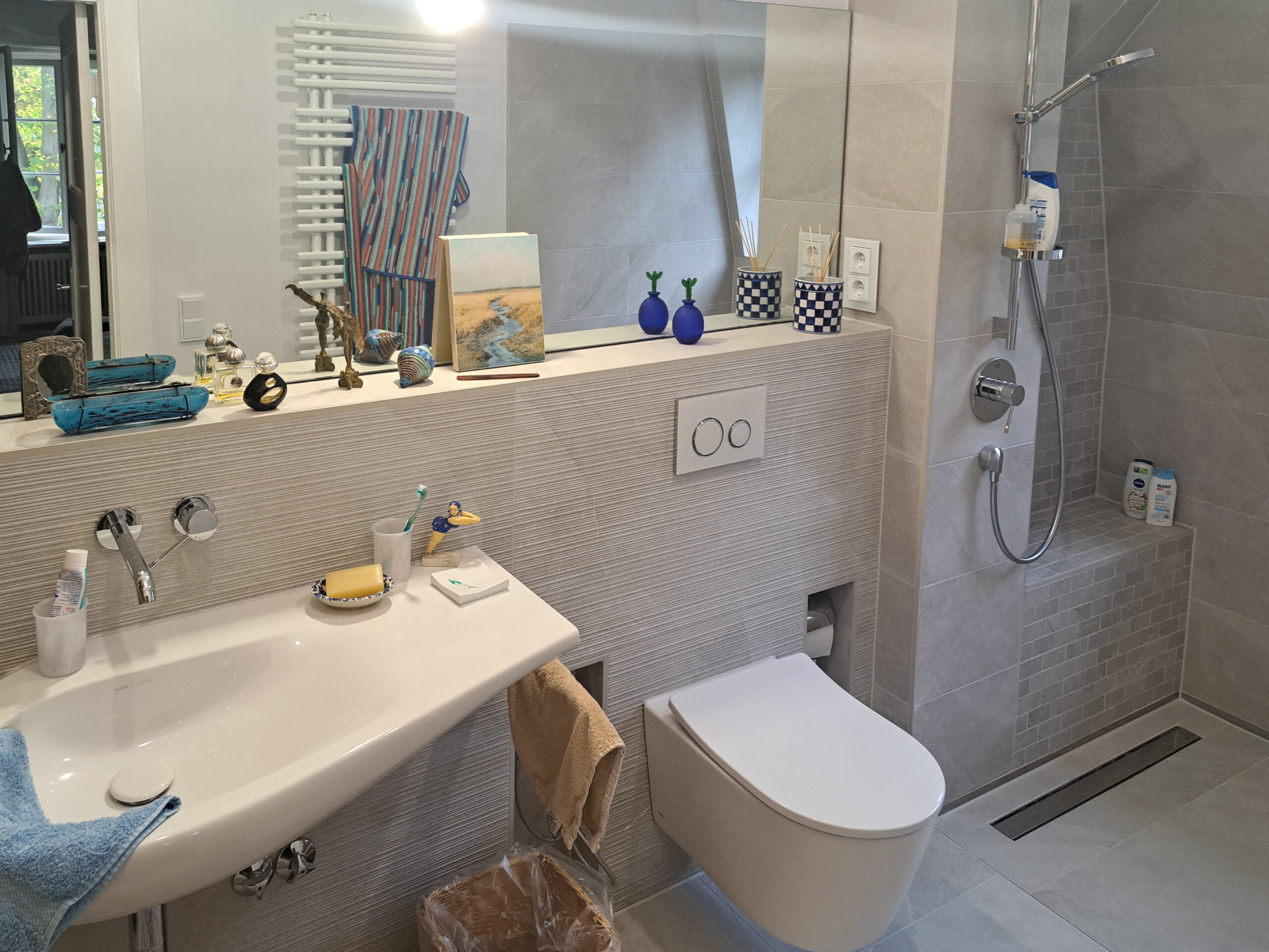 Gut geplanter Bad Neubau